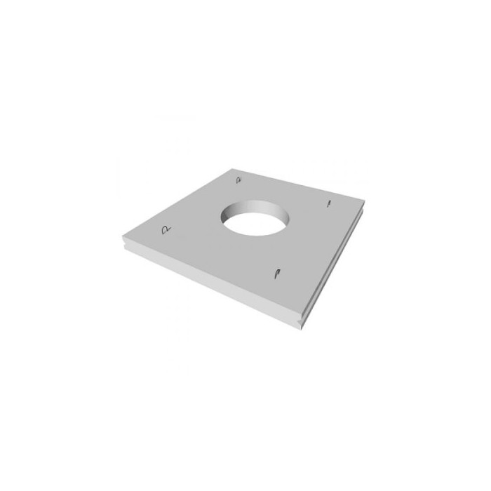 Плита канала ВП 40-12 с центральным отверстием